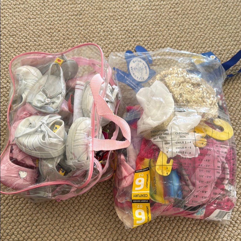 Assorted build a bear Shoes clothes Accessories Set